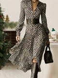 Zara lizzy | Vintage Rhombus Print Dress
