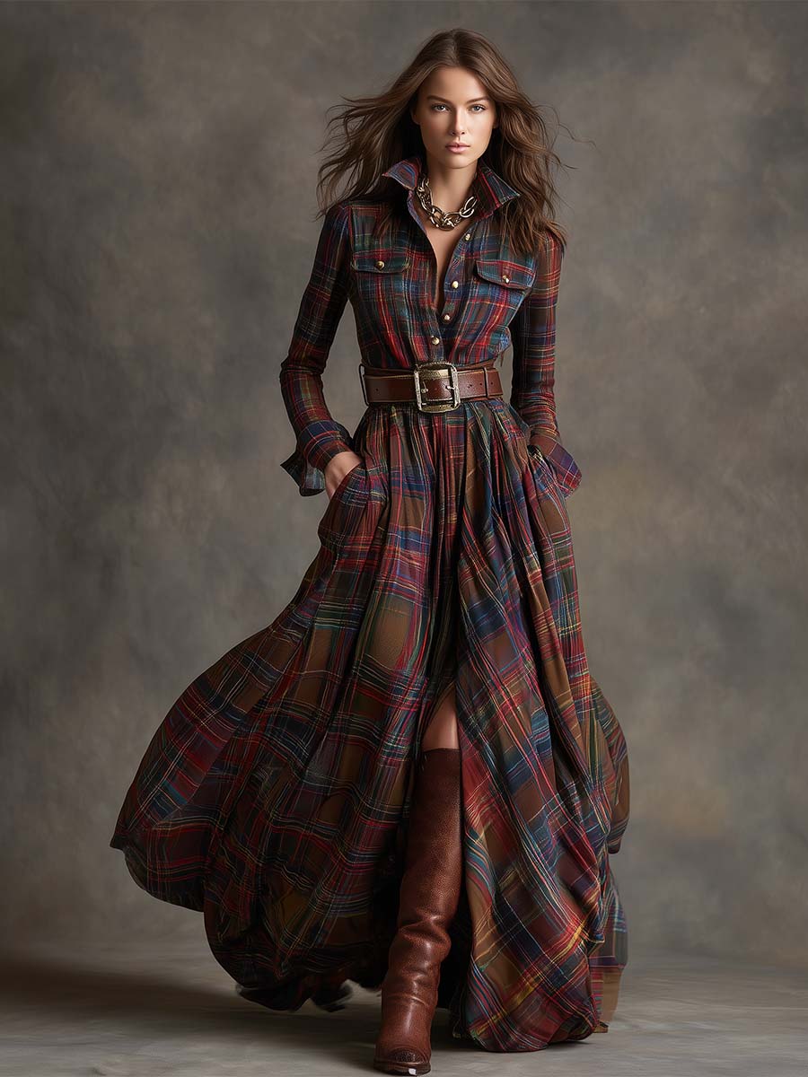 Poppy - Classic Belted Shirt Dress