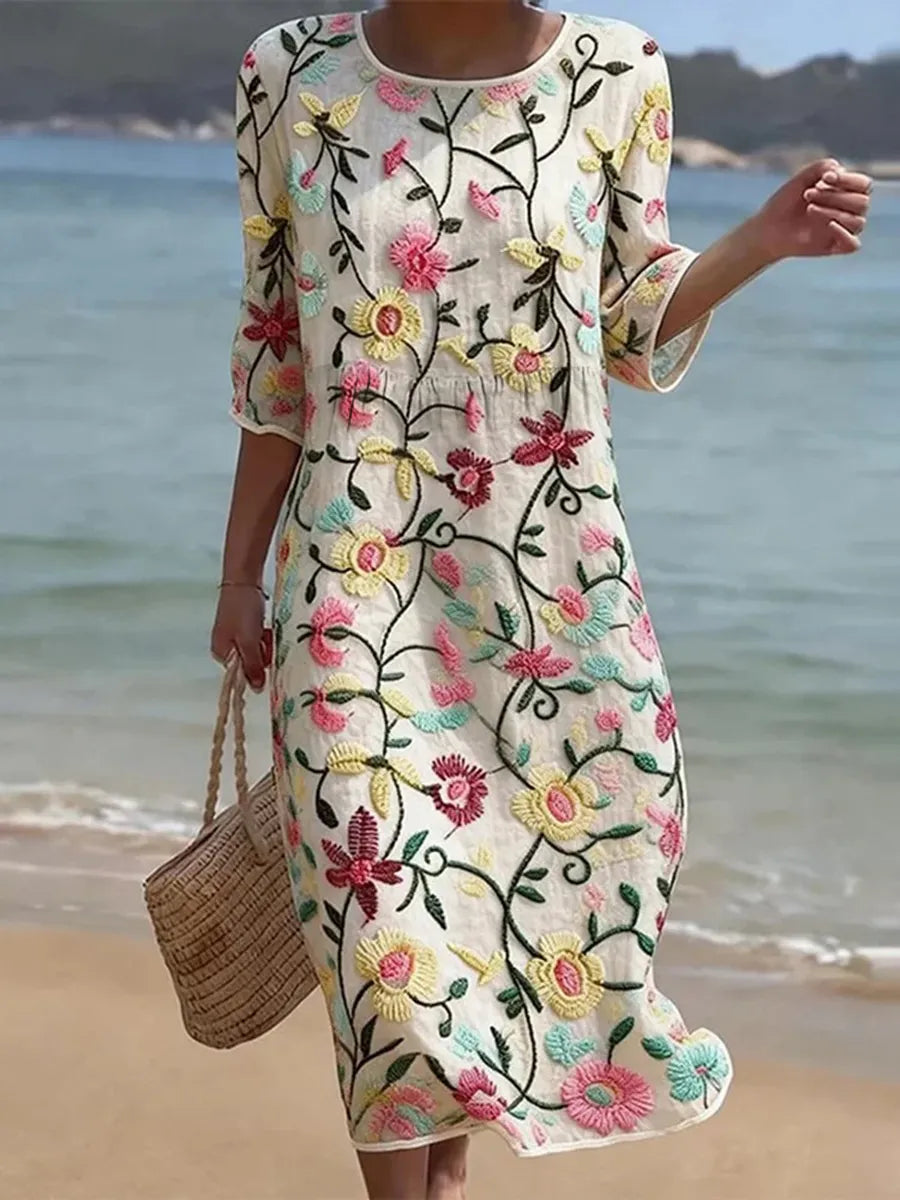 Amelia | Elegant Floral Dress