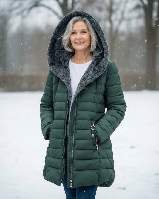 Grace - Warm Fleece Puffer Jacket