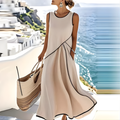 Eva™ | Stylish Striped Summer Dress