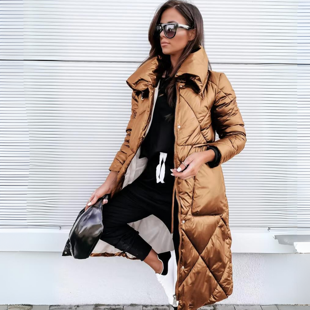 Molly - Elegant Quilted Winter Jacket