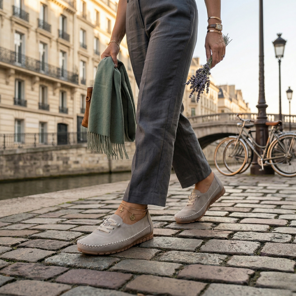 Celiane | Soft moccasins with ergonomic sole and holistic comfort
