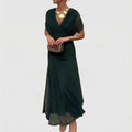Morgan - Elegant Green Dress