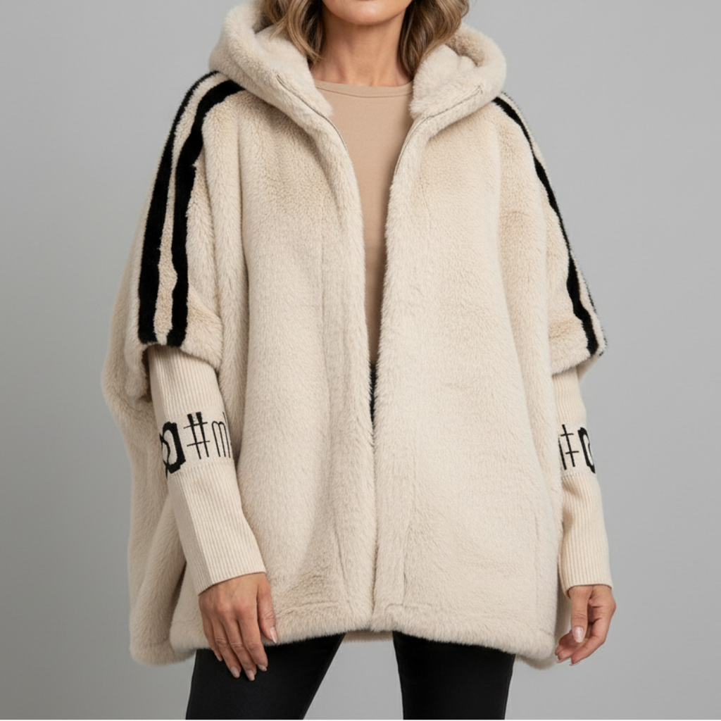 Brielle - Hooded Faux Fur Jacket