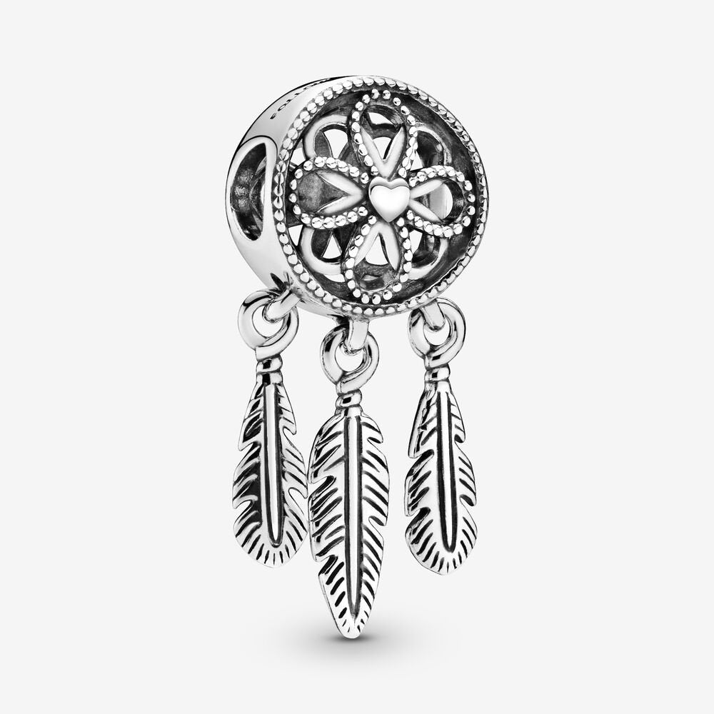 Mabel - Adjustable Silver Charm Bracelet