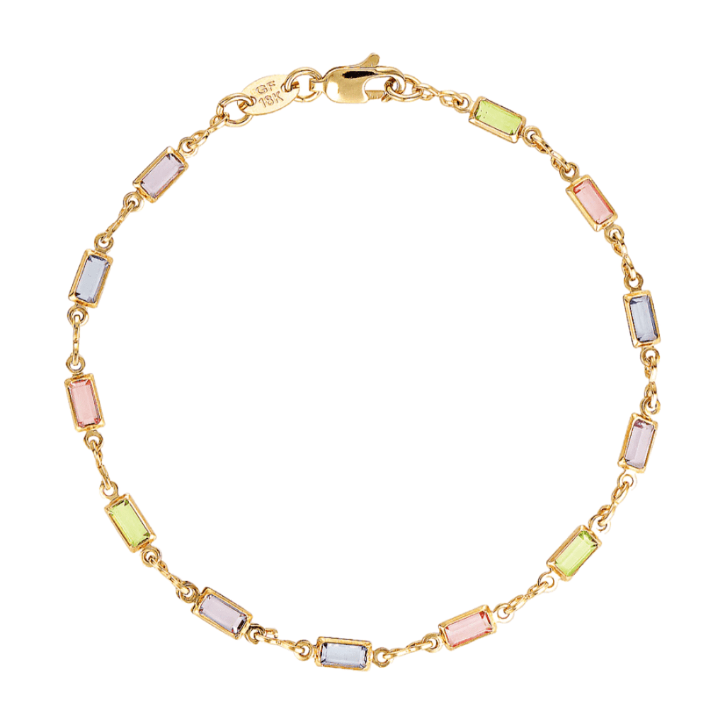 Evie - Colourful Beaded Anklet