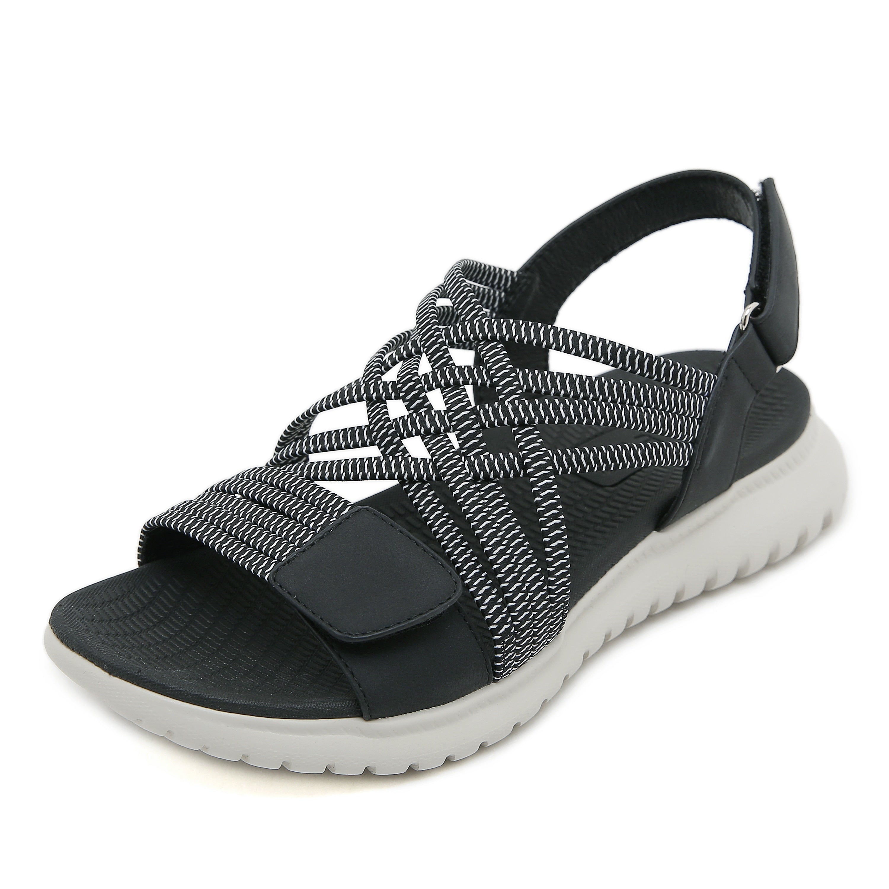 Soline | Sporty-elegant sandals with a high sole
