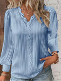 RENATA™ - Classic Pleated Top