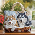 Winter Companions | Handmade Quilted Tote