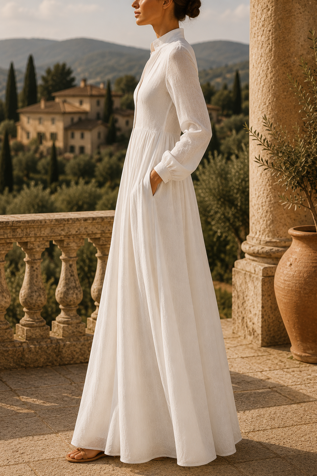 Havilah – La Maddalena Flowing Maxi Dress