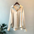 FLORENCE™ | Silky Long-Sleeve Blouse