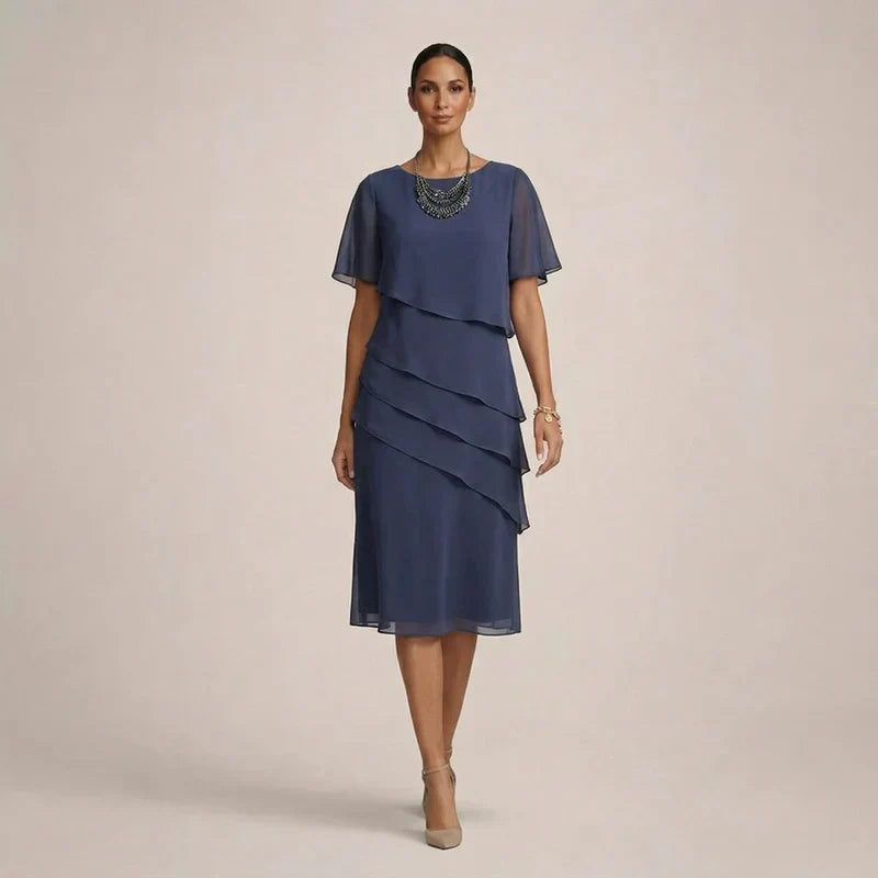 Mara | Elegant Ruffle Dress with a Flattering Fit
