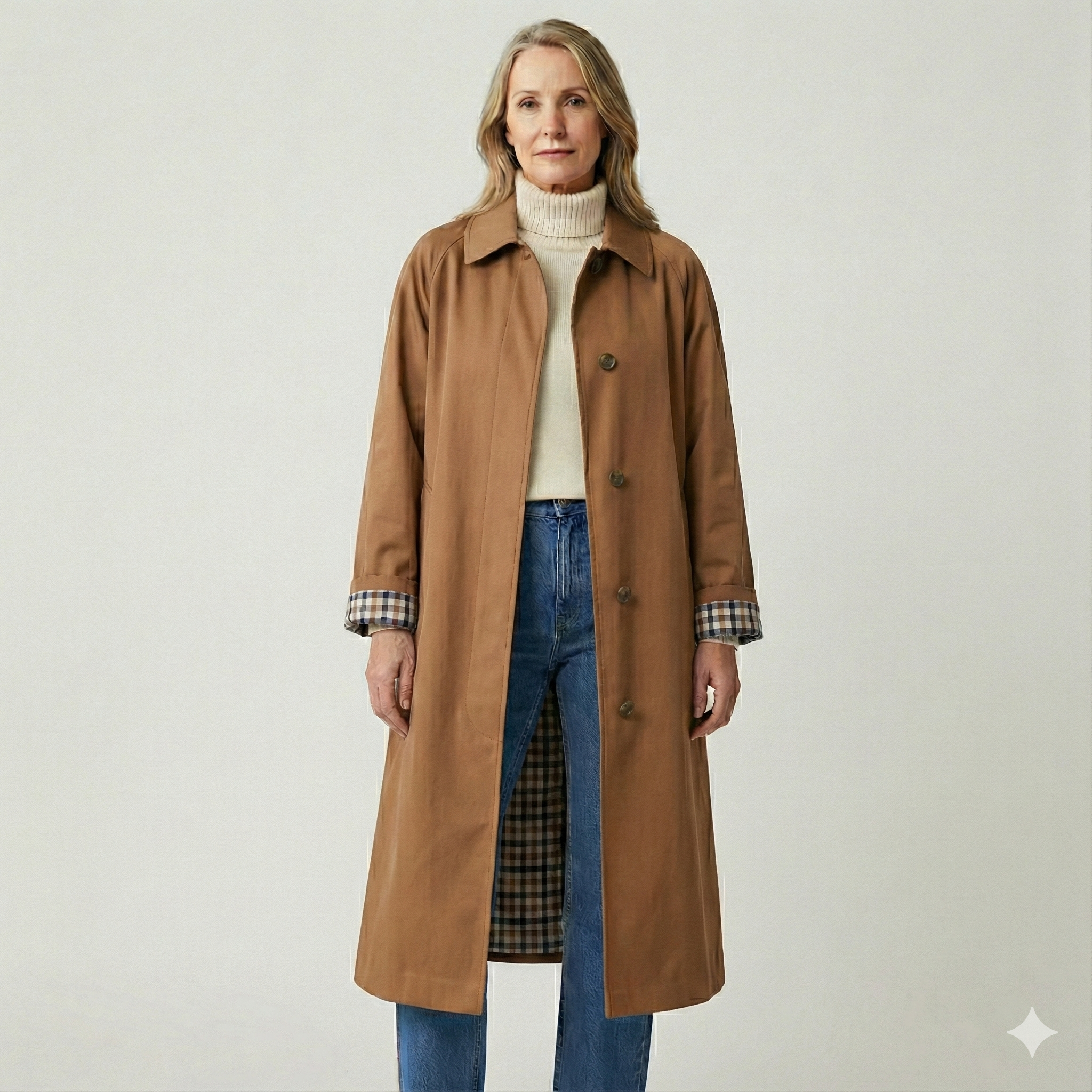 Eleanor – Classic Longline Trench Coat