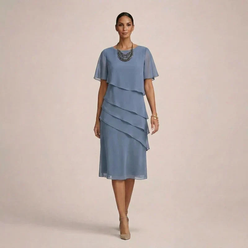Mara | Elegant Ruffle Dress with a Flattering Fit