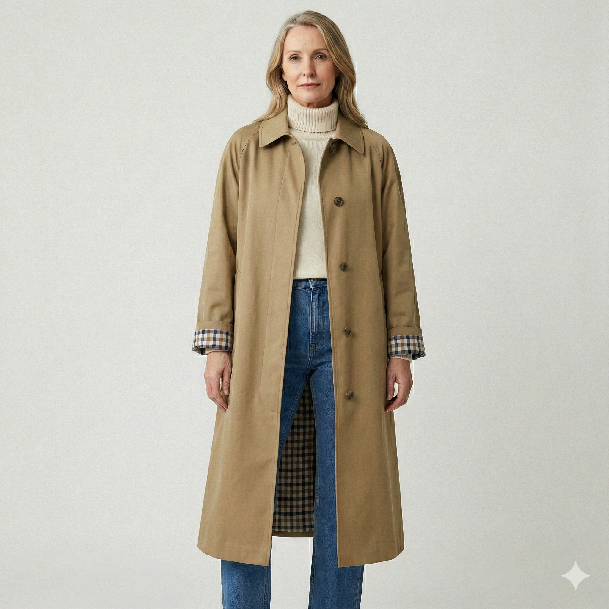 Eleanor – Classic Longline Trench Coat