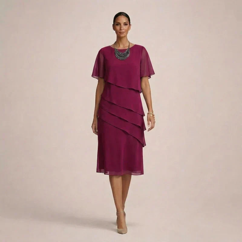 Mara | Elegant Ruffle Dress with a Flattering Fit