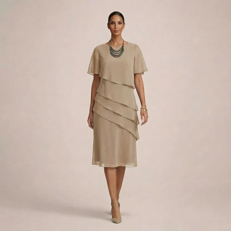 Mara | Elegant Ruffle Dress with a Flattering Fit