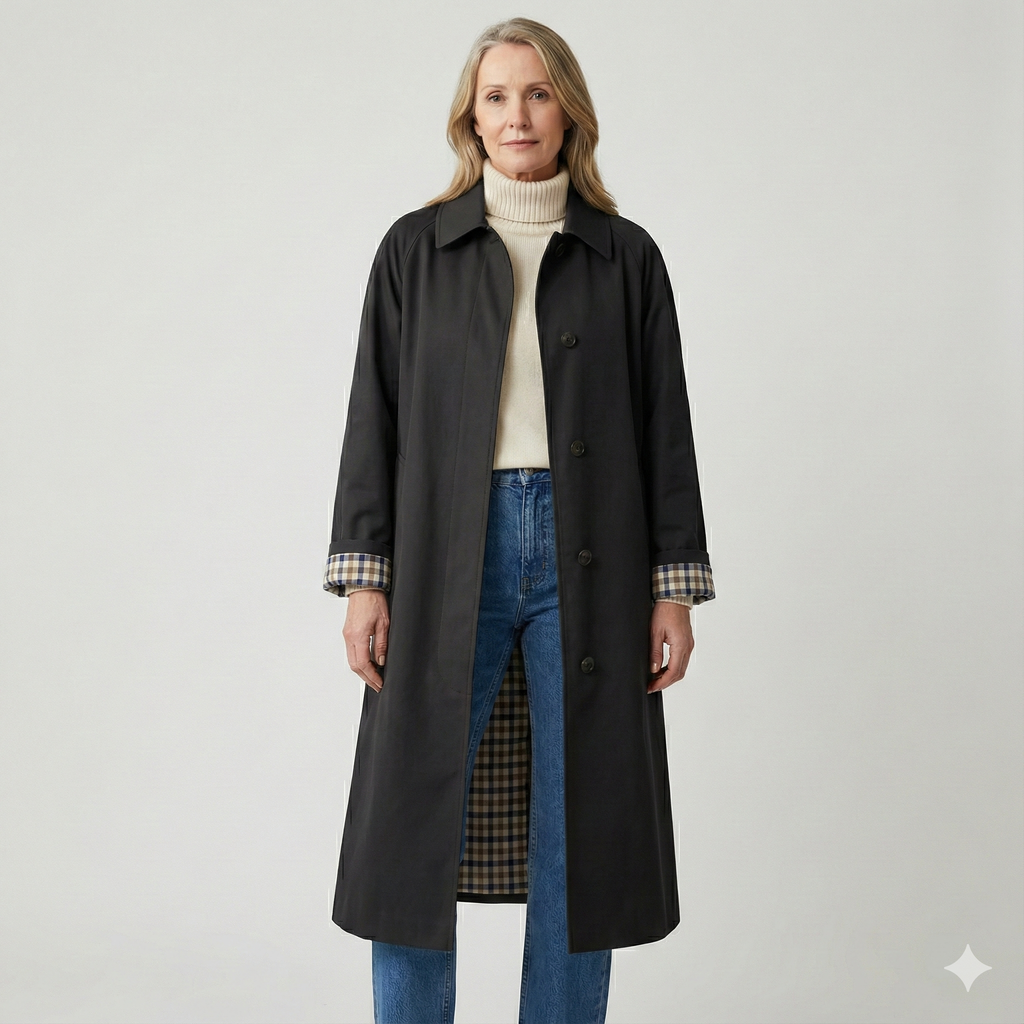 Eleanor – Classic Longline Trench Coat