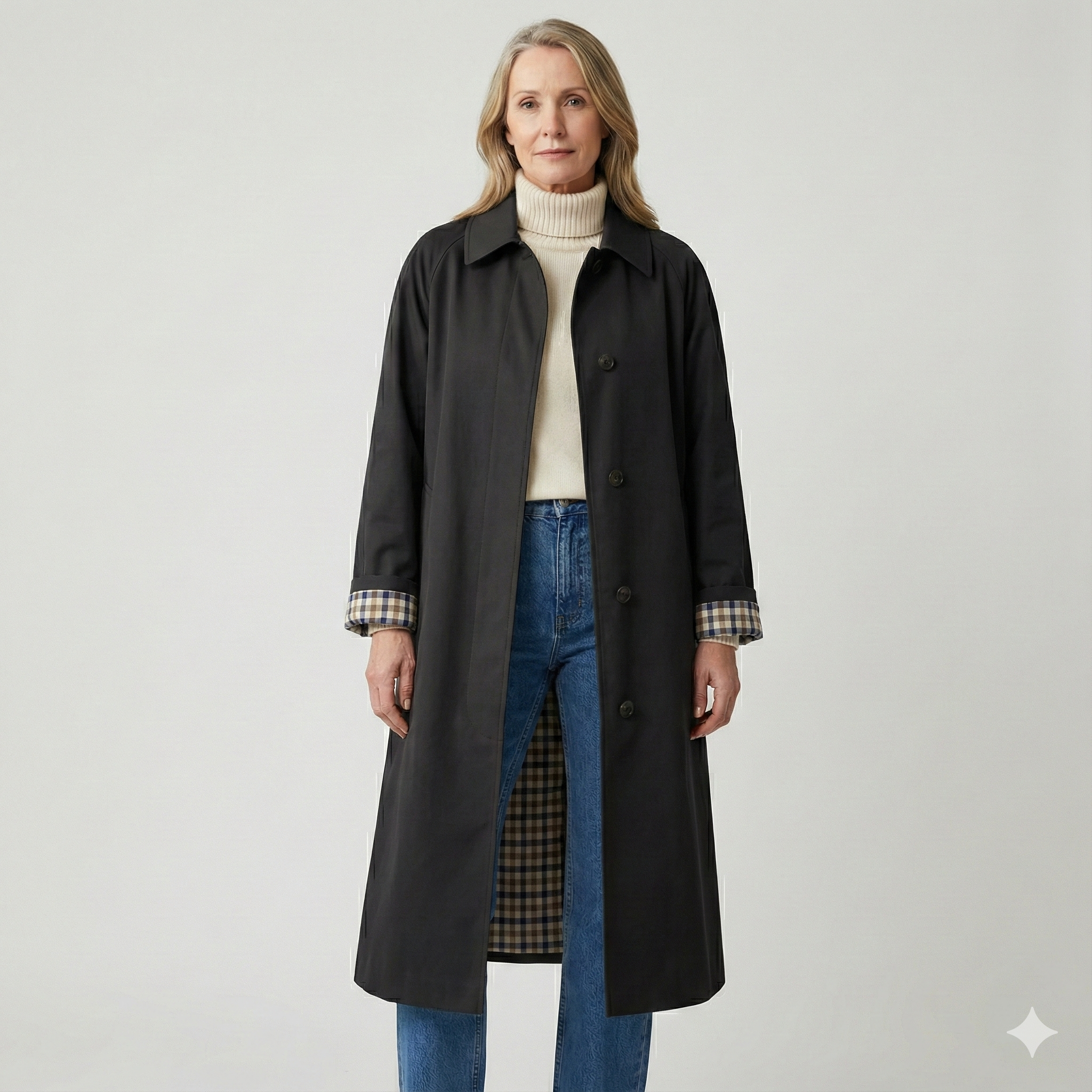 Eleanor – Classic Longline Trench Coat
