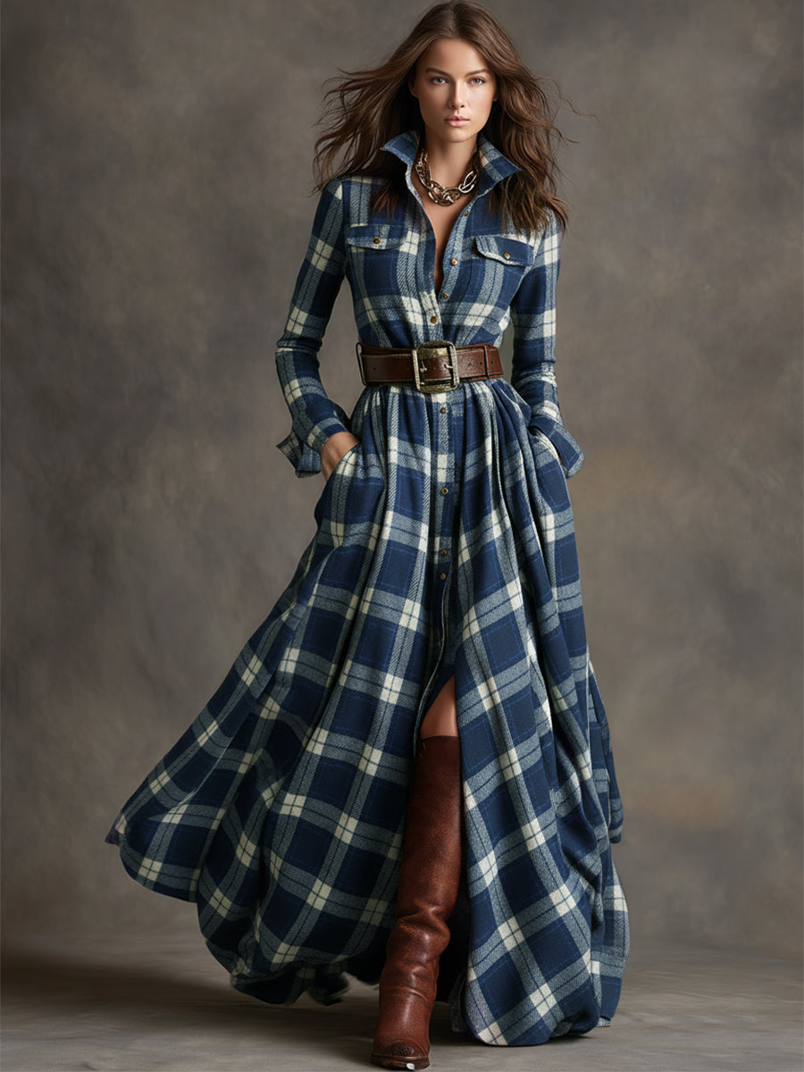 Poppy - Classic Belted Shirt Dress