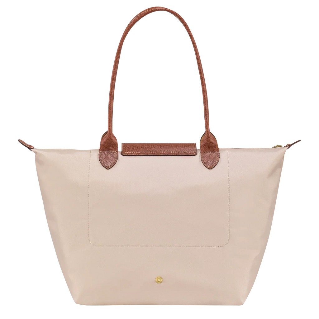 Large Foldable Nylon Bag, Paper White