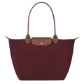 Large Pliage Tote, Burgundy