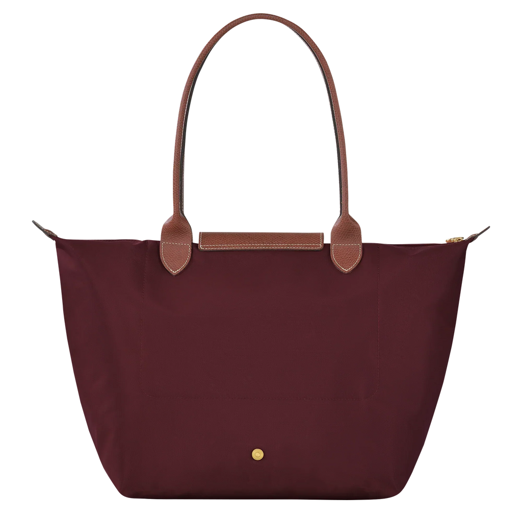 Large Pliage Tote, Burgundy