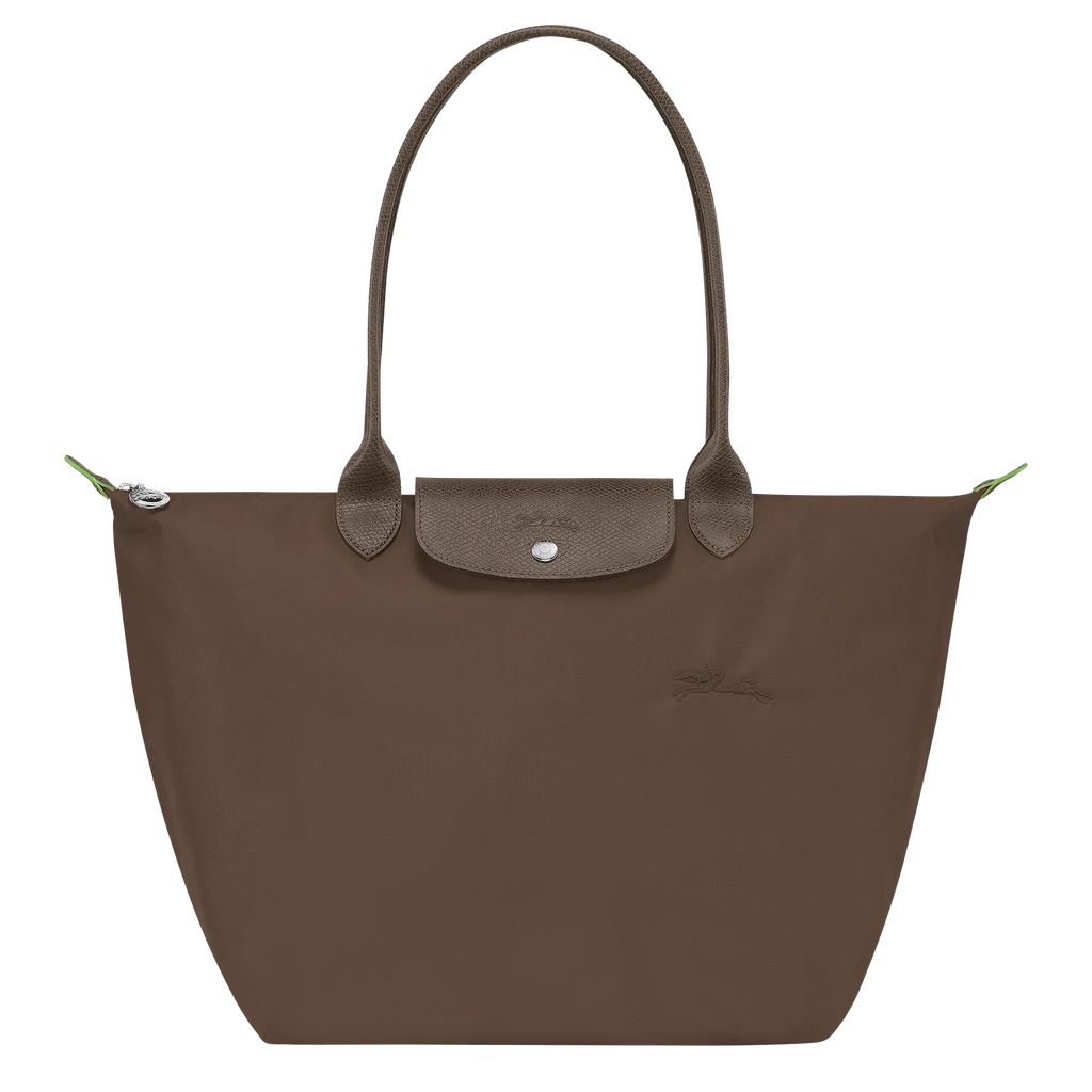 Large Foldable Nylon Bag, Terra
