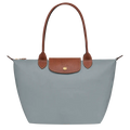 Longchamp - Medium Le Pliage Tote, Steel