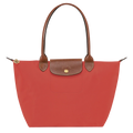 Longchamp - Medium Le Pliage Tote, Tomato