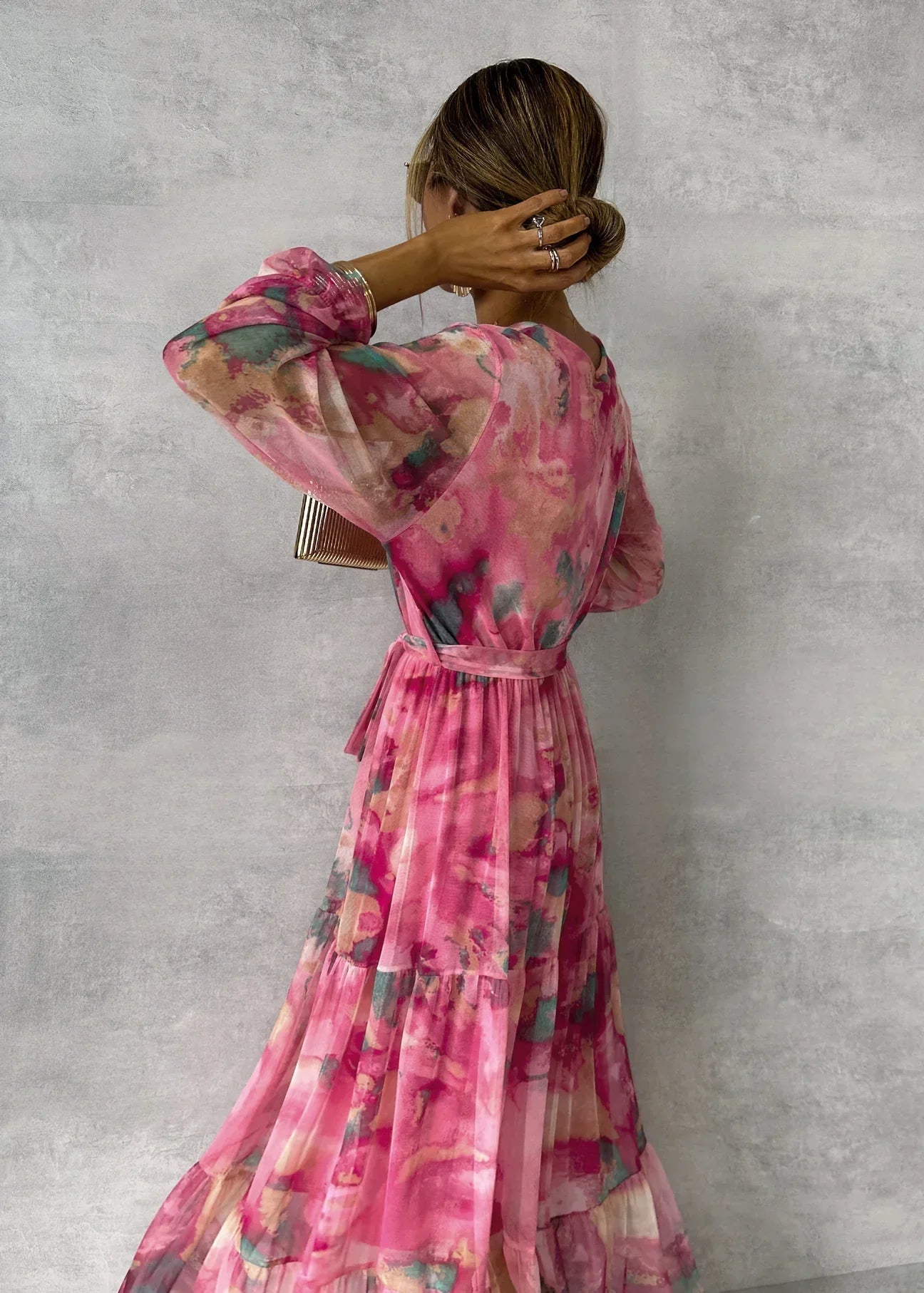 Phoebe | Floral Wrap Dress