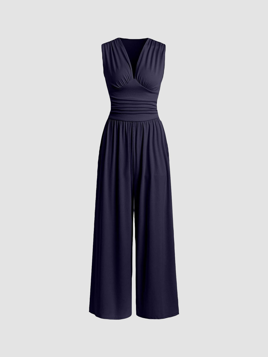 MUTYA™ – Chic Sleeveless Wide-Leg Jumpsuit