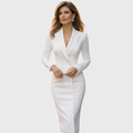 Luna - Formal Midi Dress