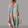 EMMA ABSTRACT DRESS