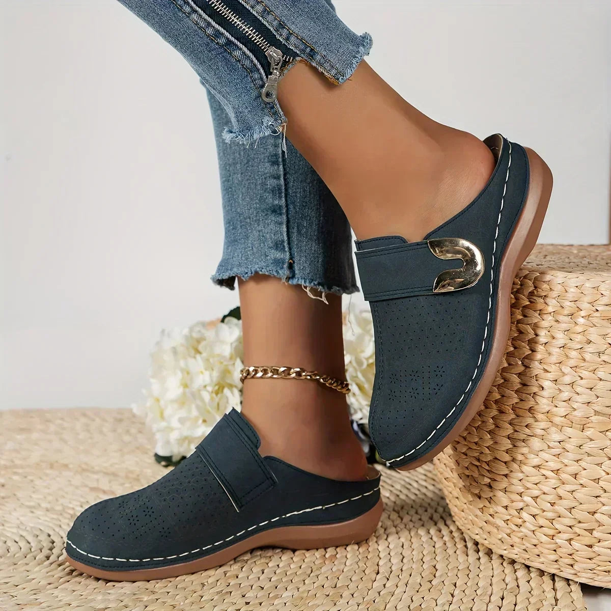 Caprielle | Chic Keilsandalen