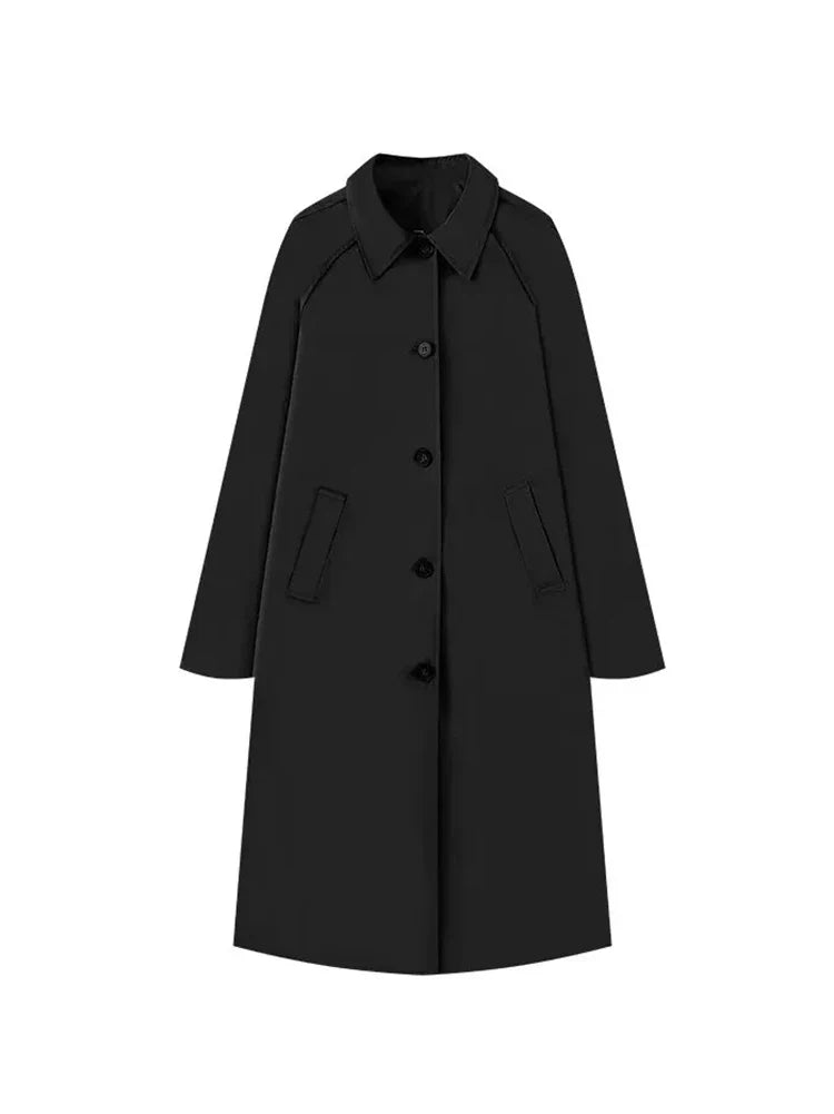 Eleanor – Classic Longline Trench Coat