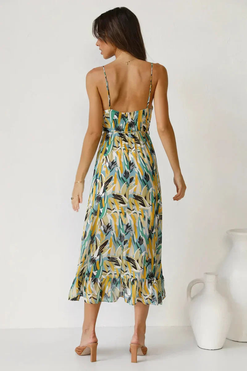 Gabriella | Printed Summer Dress With Fresh Comfort And Sunny Style