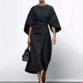 Katarzyna | Maxi Dress With Kimono Sleeves
