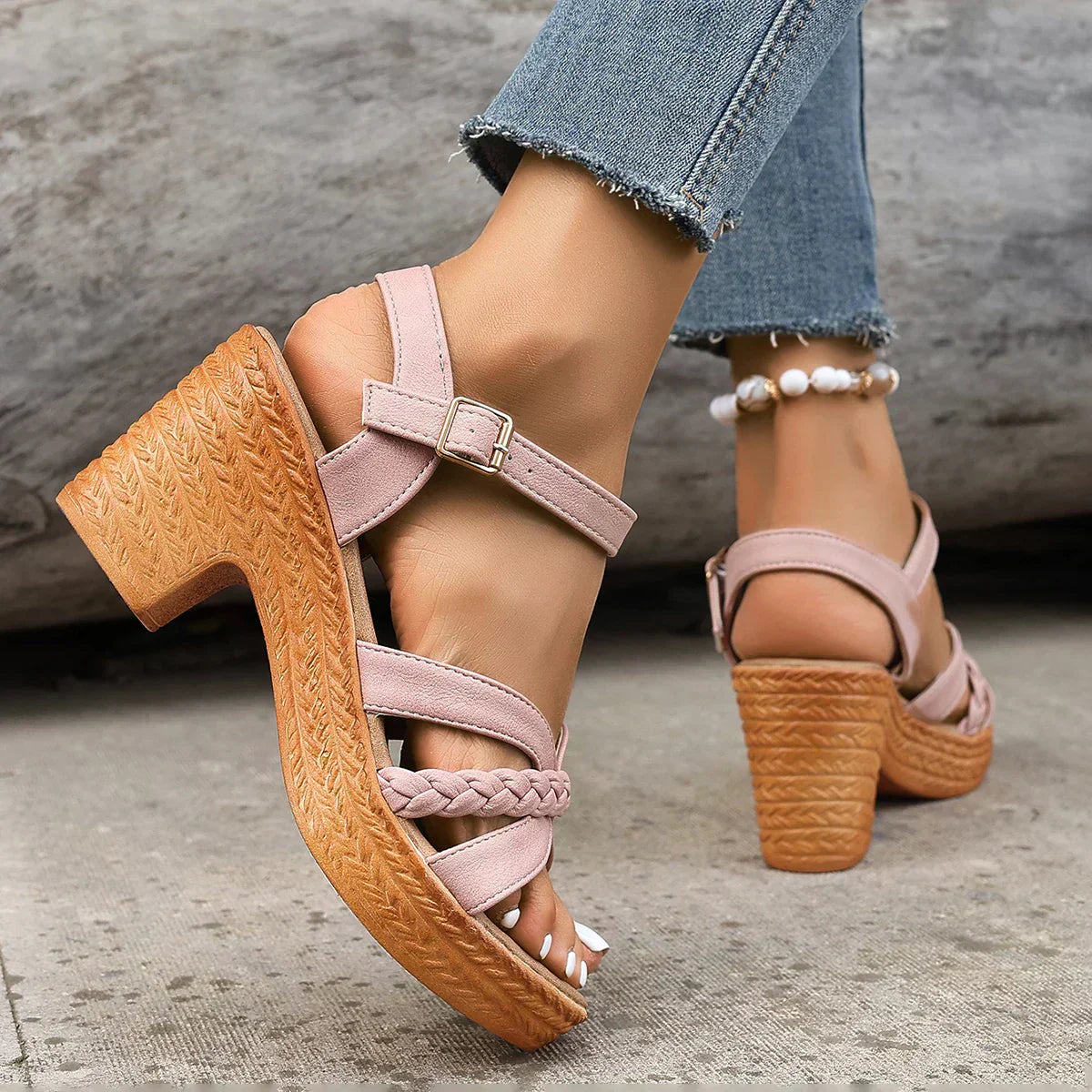 Gianna | Classic sandals with mid-height