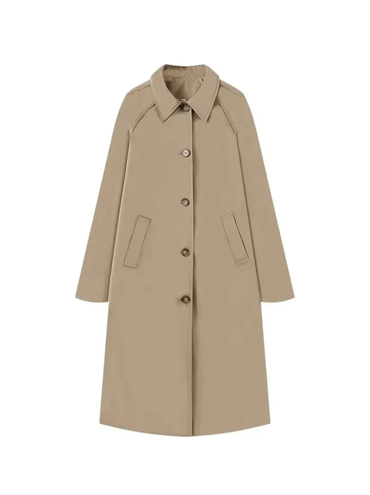 Eleanor – Classic Longline Trench Coat