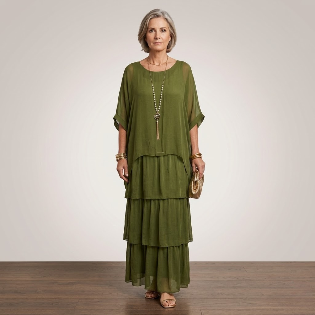 Bonnie - Elegant Flowing Maxi Dress