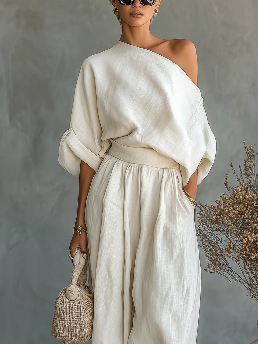 Evelyn | Off-Shoulder 2 Piece Set