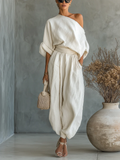 Evelyn | Off-Shoulder 2 Piece Set