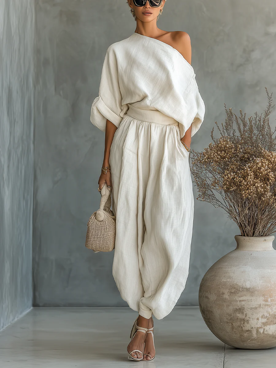 Evelyn | Off-Shoulder 2 Piece Set
