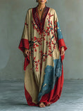 Skylar™ | Elegant Batwing Print Dress