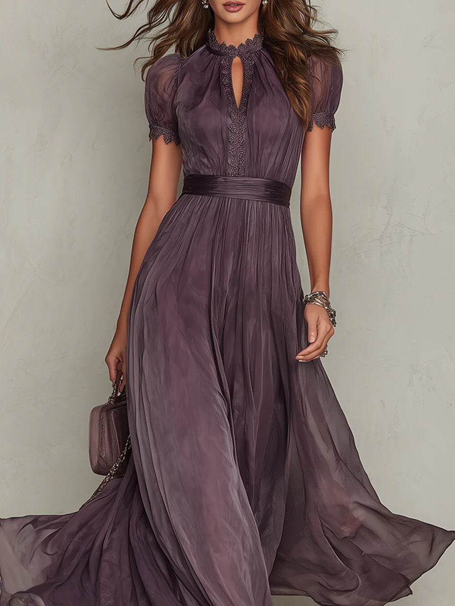 Mabel | Lace Detail Maxi Dress
