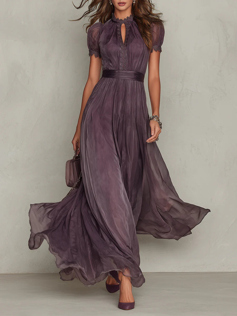 Mabel | Lace Detail Maxi Dress