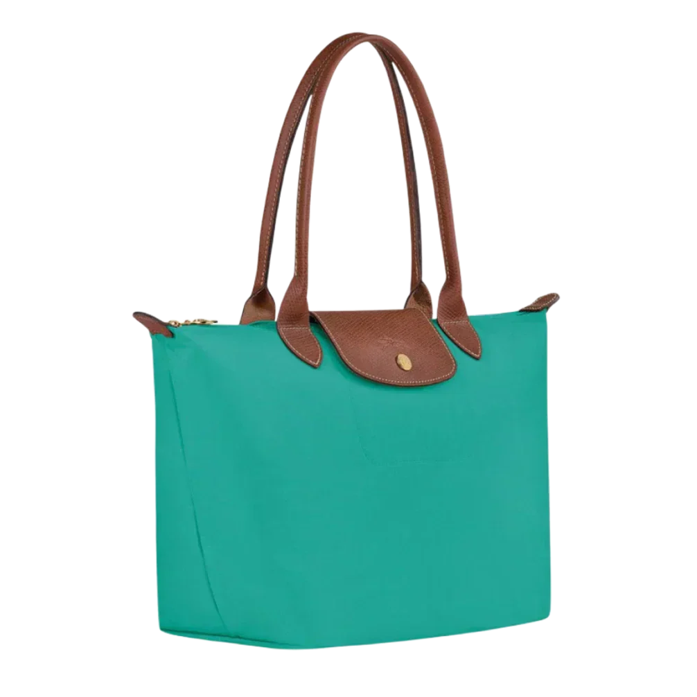 Large Foldable Nylon Bag, Turquoise