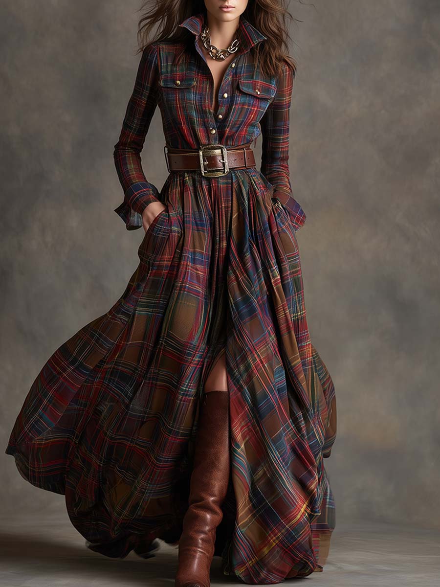Poppy - Classic Belted Shirt Dress